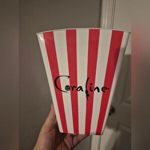 Coraline 15th anniversary popcorn bucket